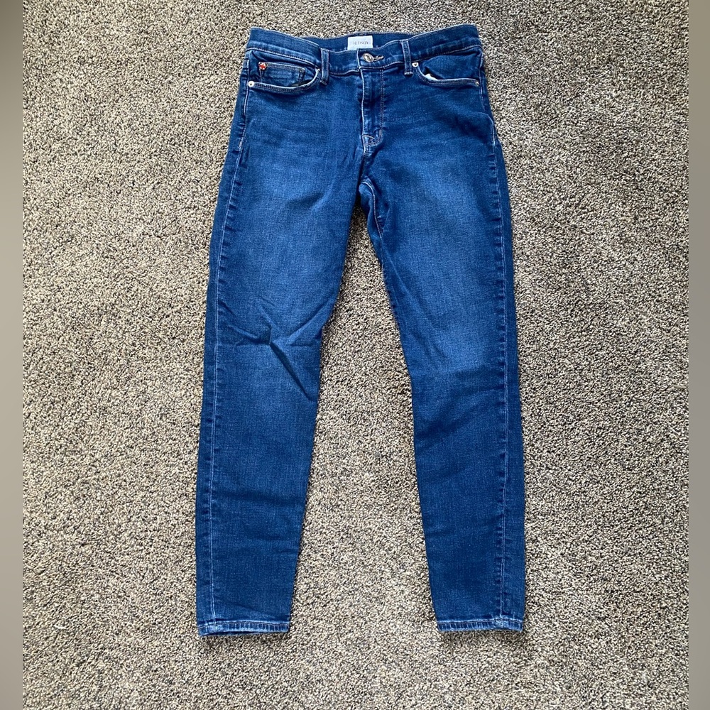 Hudson Natalie mid rise skinny ankle jeans